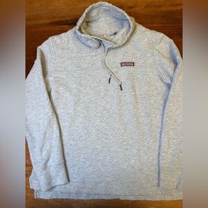 Vineyard Vines Womens Pullover Sweater Size M  Drawstring Mock Neck